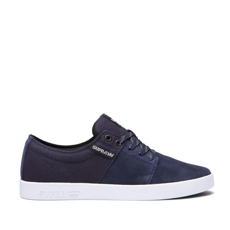 Supra STACKS II Sneaker Low Damen Navy Bestellen RBCGO5762